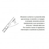 Plafoniera Millennium 45° -...