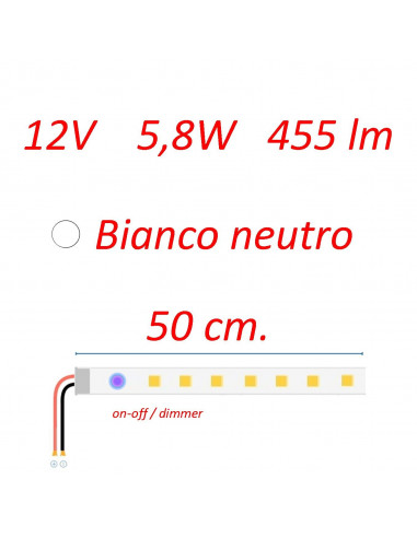 Plafoniera Millennium 50 cm. touch dimmer –...