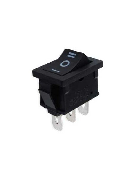 Deviatore tre posizioni rettangolare cf. 5pz.