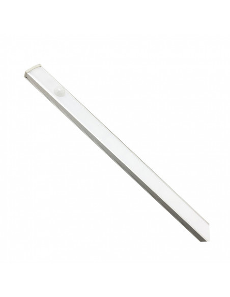 Plafoniera Flat 40 cm. con sensore di movimento b.co freddo