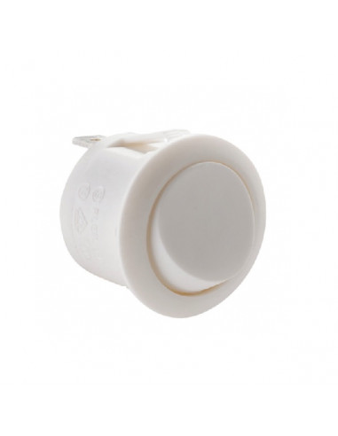 Pulsante a bilanciere bianco Ø 20 mm