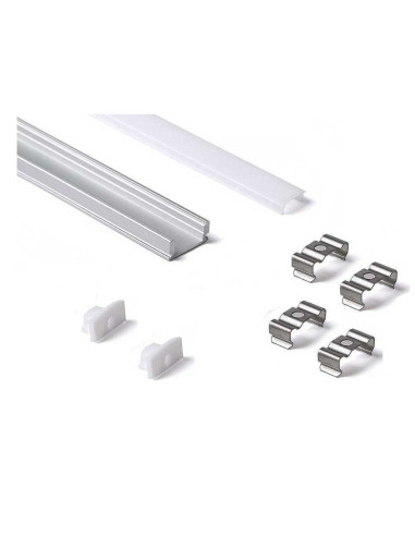 Kit Profilo lineare in alluminio 2mt.