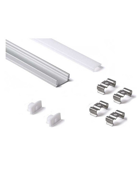 Kit Profilo lineare in alluminio 2mt.