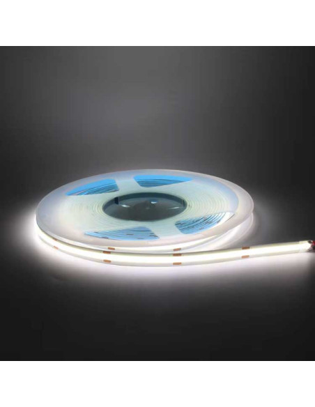 Strip led COB 12V – 10W/mt. b.co freddo (1000lm/mt.)