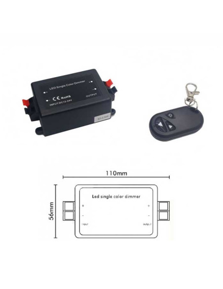 Kit luce esterna per veranda b.co freddo 12W/mt. - 1200 lm/mt.