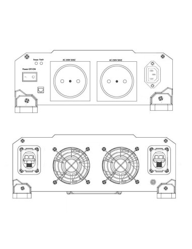 Inverter Onda Sinusoidale Pura 12V-2000W - IVT