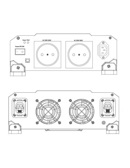 Inverter Onda Sinusoidale Pura 12V-2000W - IVT