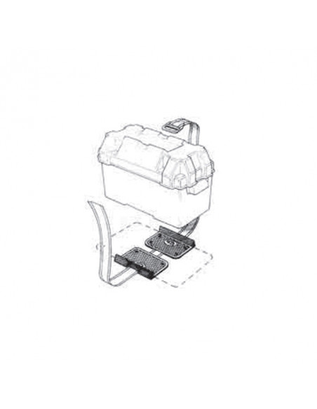 Doppia Piastra Fissa Batteria