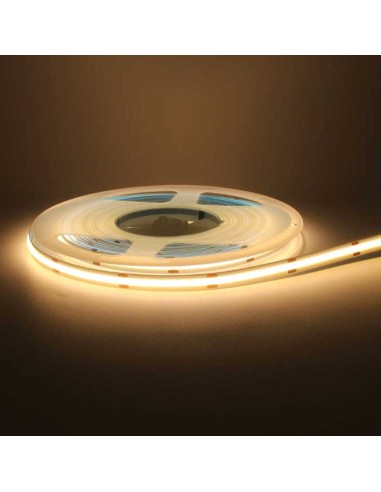 Strip led COB 12V – 12W/mt. impermeabile b.co...