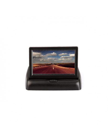 Monitor LCD 4,5″ a scomparsa
