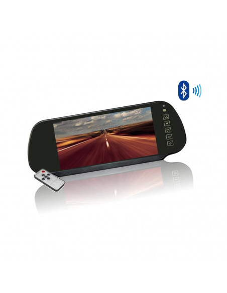 Sistema di retrovisione wireless con specchio 7” Bluetooth® e telecamera 120°
