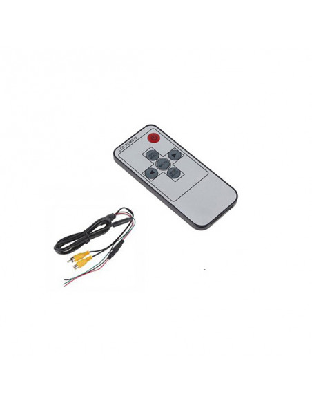 Sistema di retrovisione wireless con specchio 7” Bluetooth® e telecamera bianca 120°