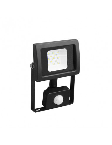 Faro led 10W con sensore di movimento