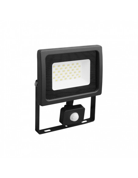 Faro led 30W con sensore di movimento