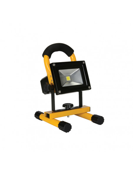 Faro led 10W portatile con batteria