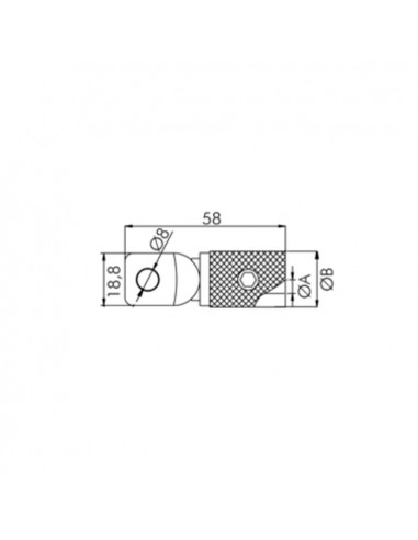 Terminale di potenza per cavo 75 mm²