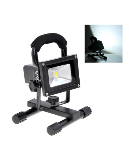 Faro led 10W portatile con batteria