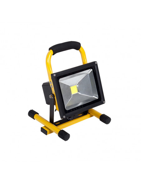 Faro led 20W portatile con batteria