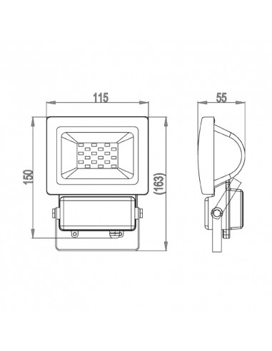 Faro led 12/24V – 10W