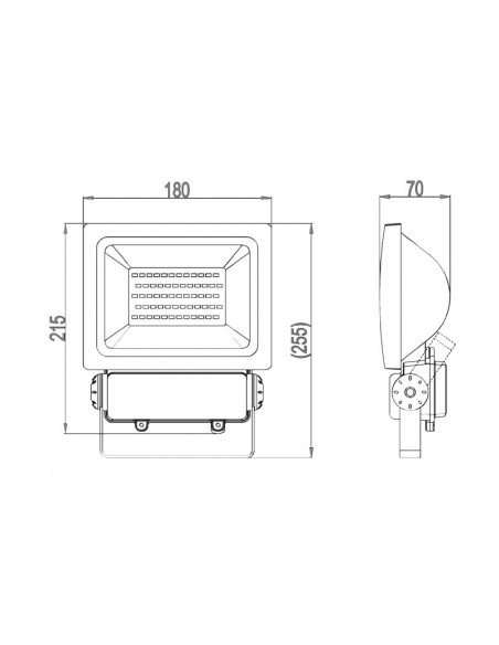 Faro led 12/24V – 30W