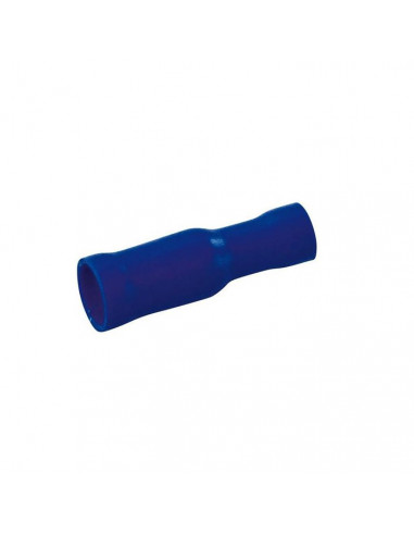 Faston femmina blu totalmente isolato 6,3mm (50...