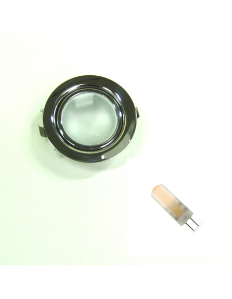 Spot ad incasso con modulo led b.co freddo (210lm)