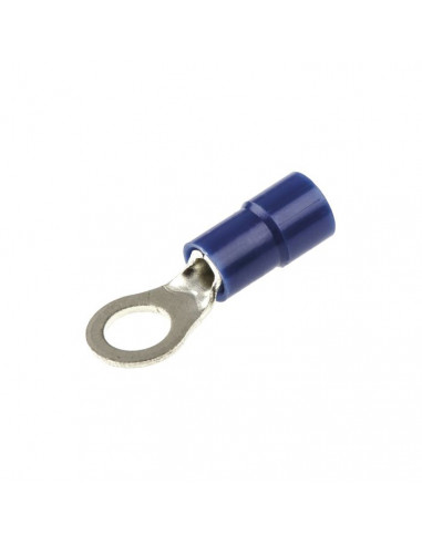Capicorda ad occhiello blu 6,5mm (50pz.)