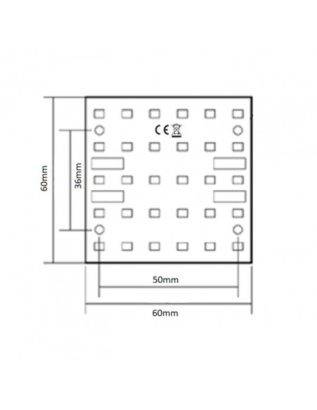 Base led 3,8W bianco caldo (480 lm)