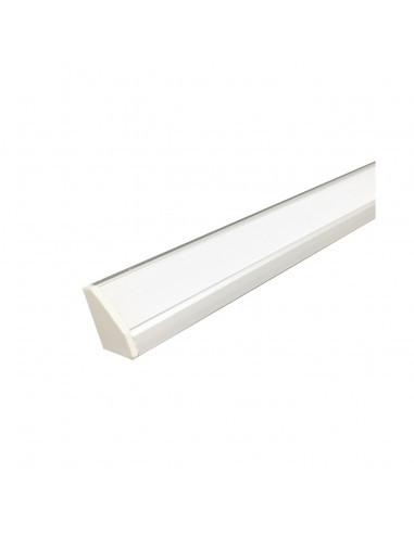 Plafoniera Flat angolare 80 cm. con...