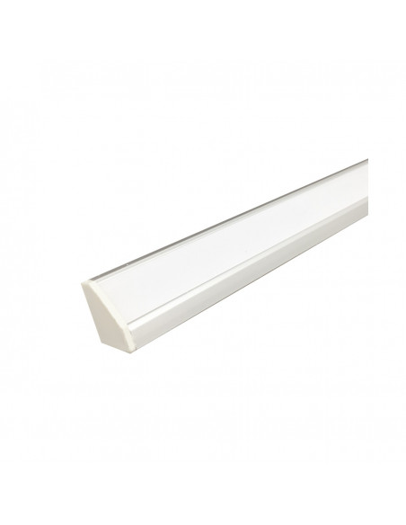 Plafoniera Flat angolare 80 cm. con interruttore infrarosso