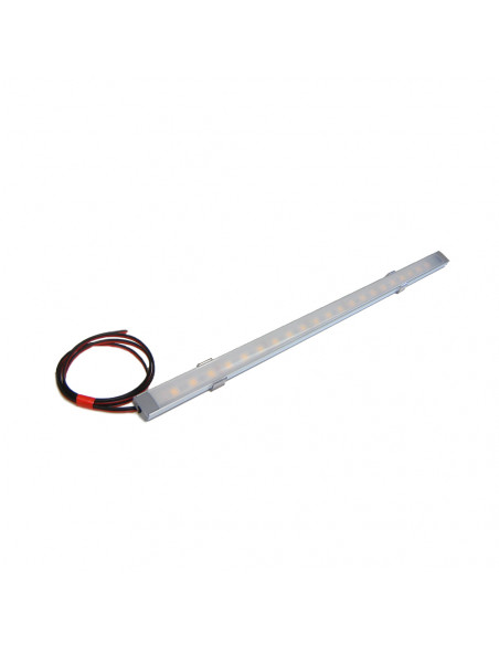 Plafoniera Stilo 40 cm. con interruttore b.co caldo