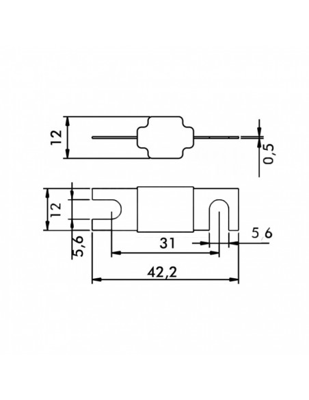 Fusibile AFC 80A
