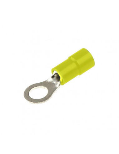Capicorda ad occhiello giallo 6,5mm (50pz.)